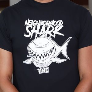 Neighborhood Shark short sleeve t shirt by YNC Crashout